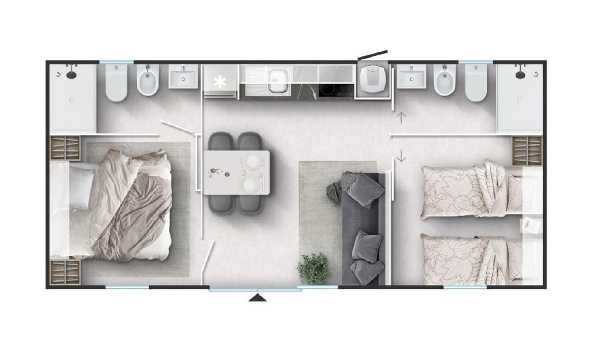 Počitniški park Mobile Homes Camp 2*